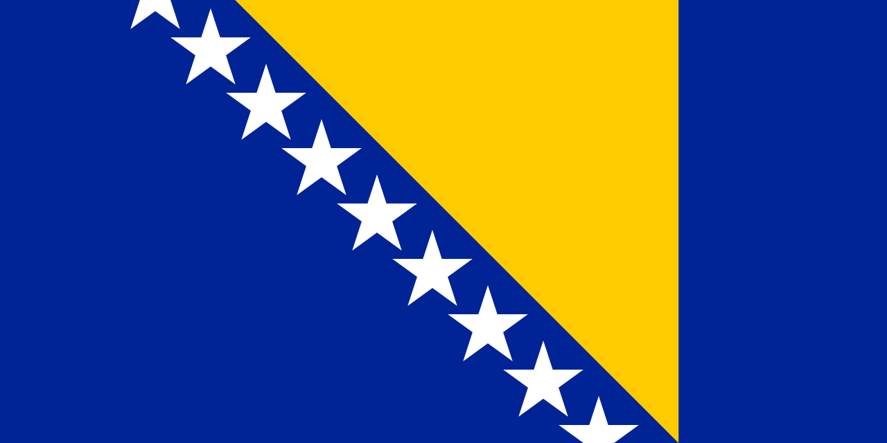 Flag of Bosnia and Herzegovina_o